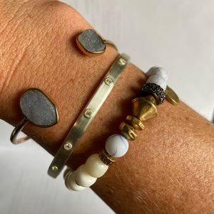 Stella & Dot druzy bracelet